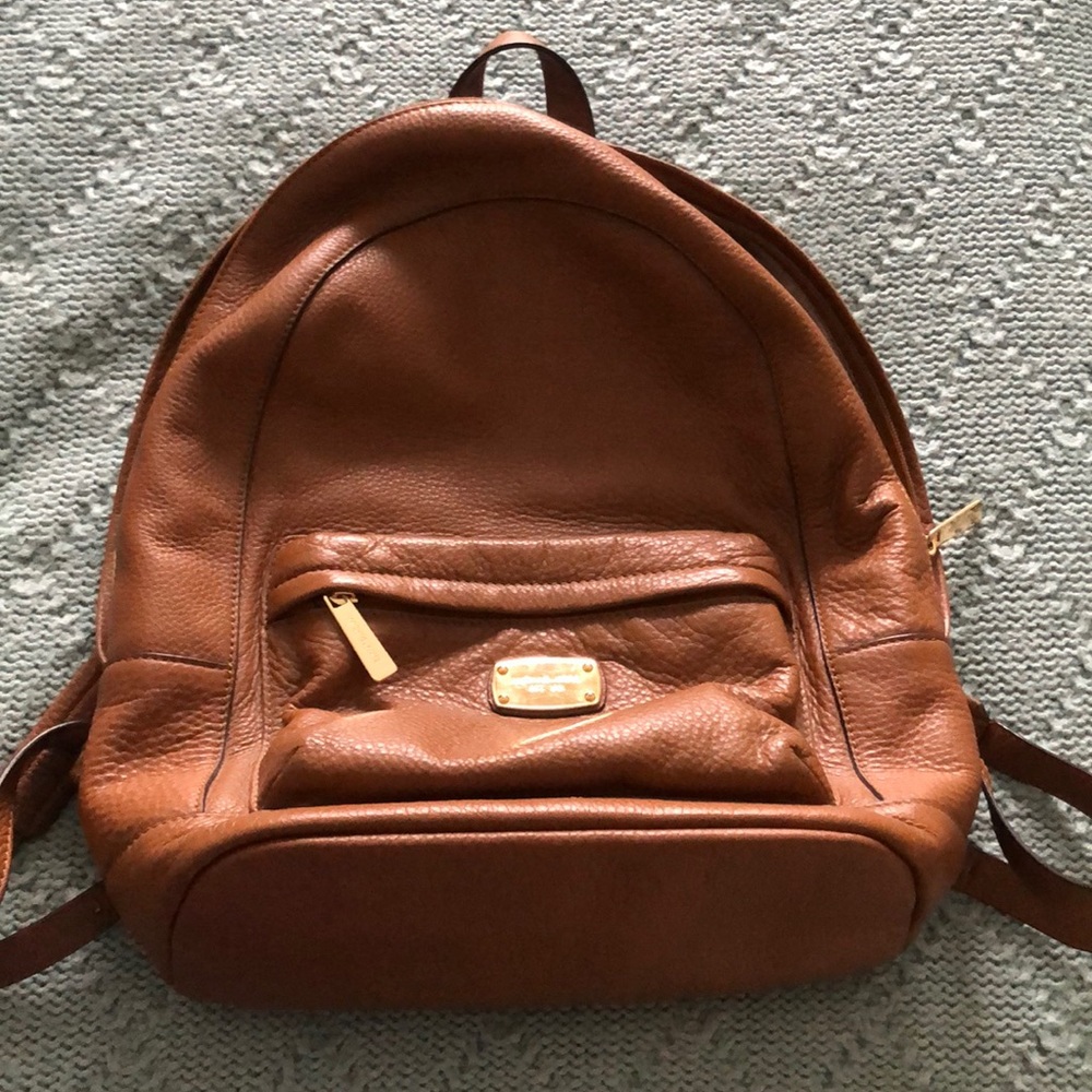 Michael Kors leather backpack
